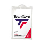 Tecnifibre Overgrips Tecnifibre Pro Contact Verpakking 12 Stuks-Wit