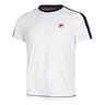 Elias T-shirt Heren-Wit,Donkerblauw