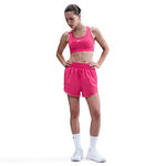 Nike Kleding Nike Swoosh Medium Sport-bh Dames - berry, wit