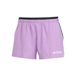 adidas Kleding adidas Terrex MT Light 3in Hardloopshorts Dames-Paars