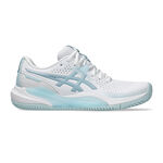 ASICS Gravelschoen ASICS Gel-Challenger 15 Gravelschoen Dames - wit, lichtblauw