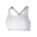 Under Armour Kleding Under Armour Crossback Mid Sport-bh Dames-Wit,Grijs