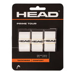 HEAD Overgrips HEAD  Prime Tour Verpakking 3 stuks - wit