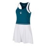 Create Volley Jurk Dames-Petrolblauw,Wit