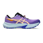 ASICS Hardloopschoenen ASICS Fuji Lite 6 Trailschoen Dames - paars, oranje