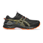 ASICS Hardloopschoenen ASICS Gel-Venture 10 WP Trailschoen Dames-Zwart,Grijs