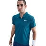 Court Dri-Fit Slam Polo Heren-Petrolblauw