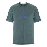 Craft Kleding Craft Pro Trail Wool Hardloopshirt Heren-Blaugrau