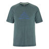 Pro Trail Wool Hardloopshirt Heren-Blaugrau