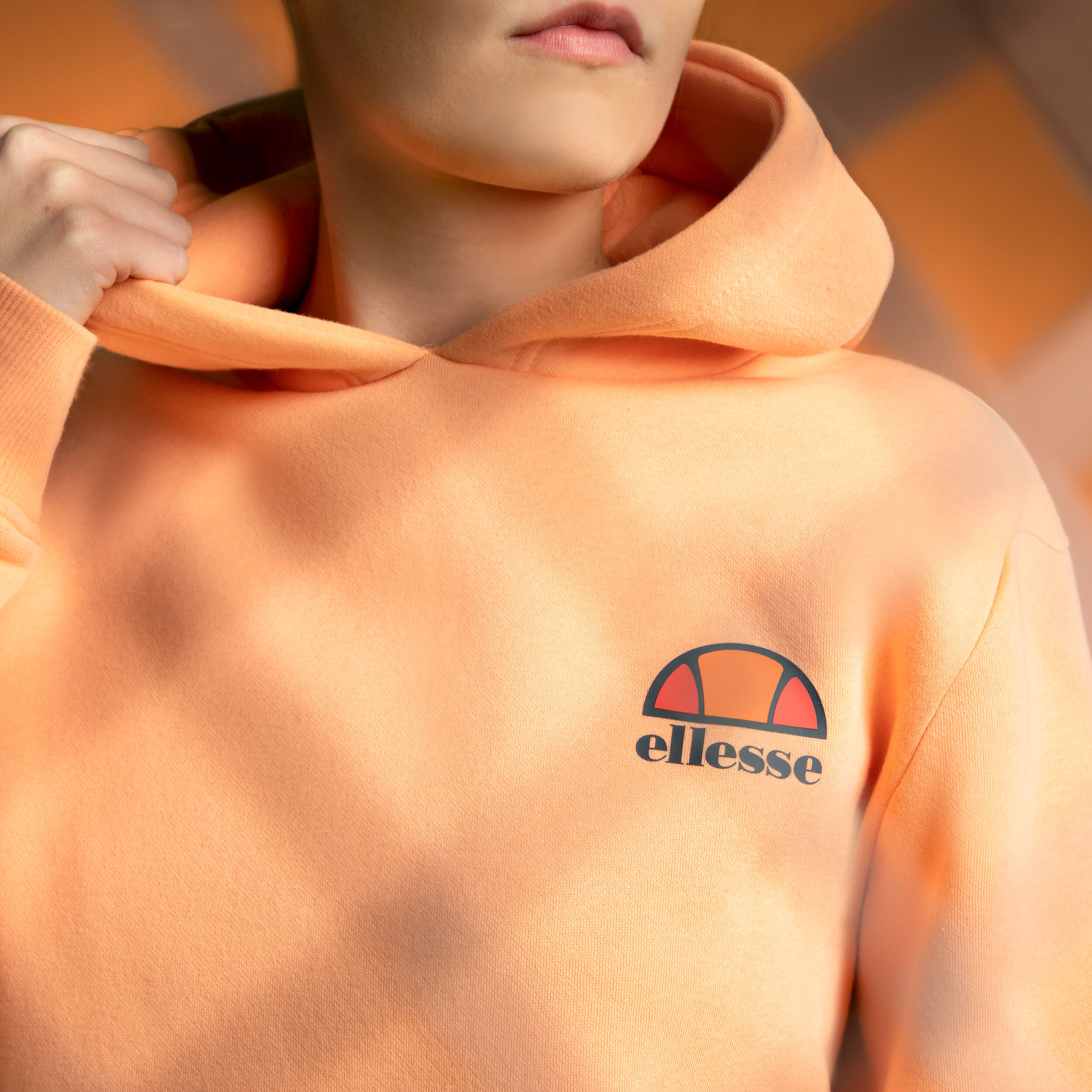 Buy Ellesse Corri OH Sweater Met Capuchon Dames Oranje online