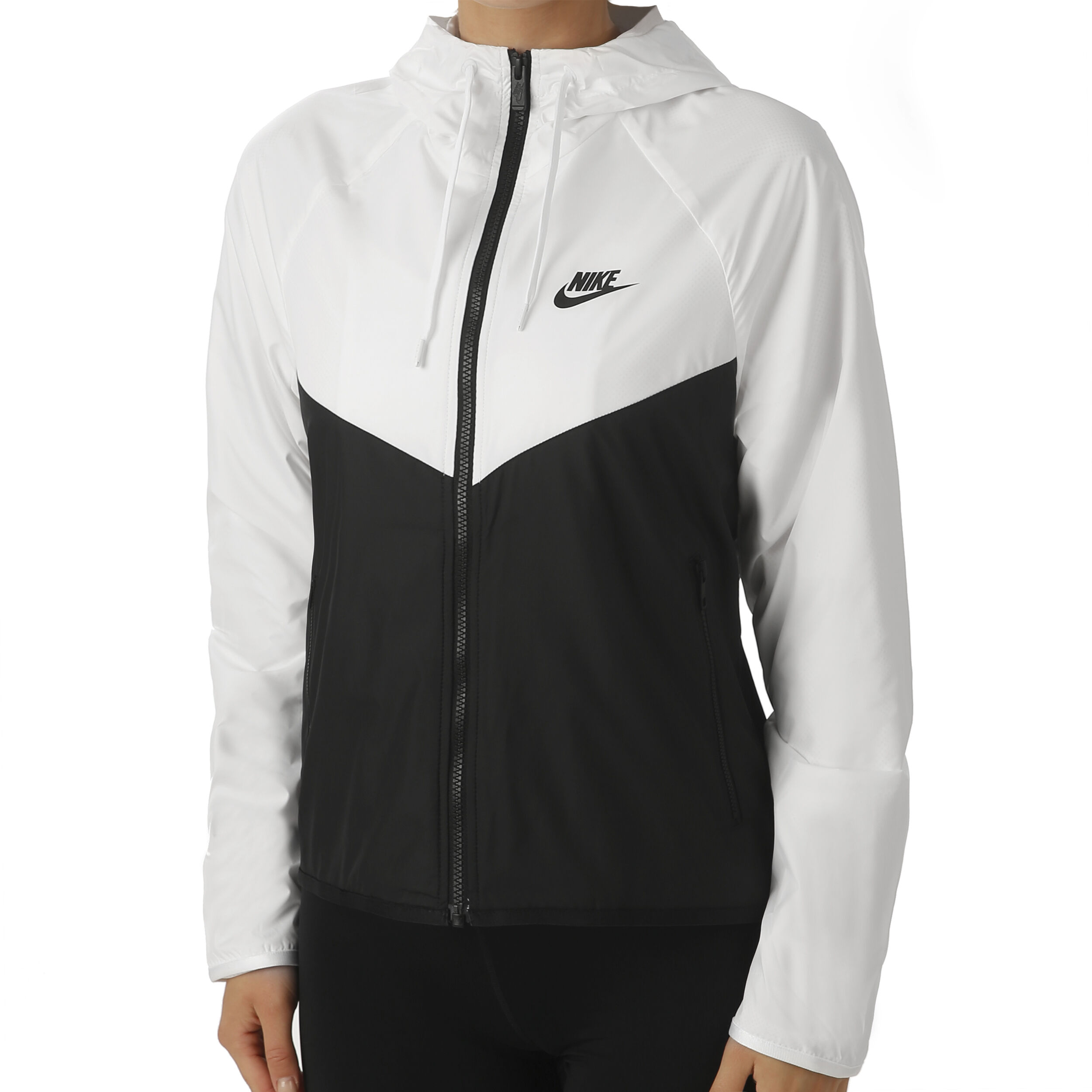 Buy Nike Sportswear Windrunner Trainingsjack Dames Wit Zwart
