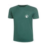 Receiver T-shirt Jongens - groen, wit
