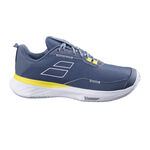 Babolat Tennisschoenen Babolat Sfx Evo Ac Allcourt Schoen Heren-Donkerblauw,Geel