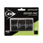 Dunlop Overgrips Dunlop  Gecko-Tac Verpakking 3 stuks - zwart