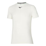 Mizuno Kleding Mizuno Frontier Shadow Graphic T-shirt Heren-Wit