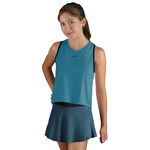 Endless Kleding Endless Court Tanktop Meisjes - petrolblauw, 