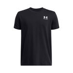 Under Armour Kleding Under Armour Sportstyle Taped T-shirt Jongens-Zwart