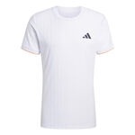 adidas T-shirt adidas Freelift Pro T-shirt Heren - wit