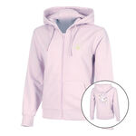 Quiet Please Kleding Quiet Please Mind Taped Zip Sportjas Dames-Mauve,Neongroen