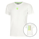 Quiet Please Kleding Quiet Please Wild Collage T-shirt Heren-Wit,Veelkleurig