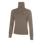 Nike Kleding Nike Swift Therma-Fit Hardloopshirt Dames-Bruin