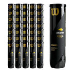 Wilson Bal met binnendruk Wilson US Open Verpakking 4 Stuks