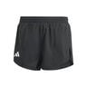 Adizero Essential Hardloopshorts Dames-Zwart