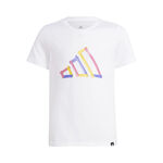 adidas Kleding adidas Graphic T-shirt Kinderen-Wit,Veelkleurig