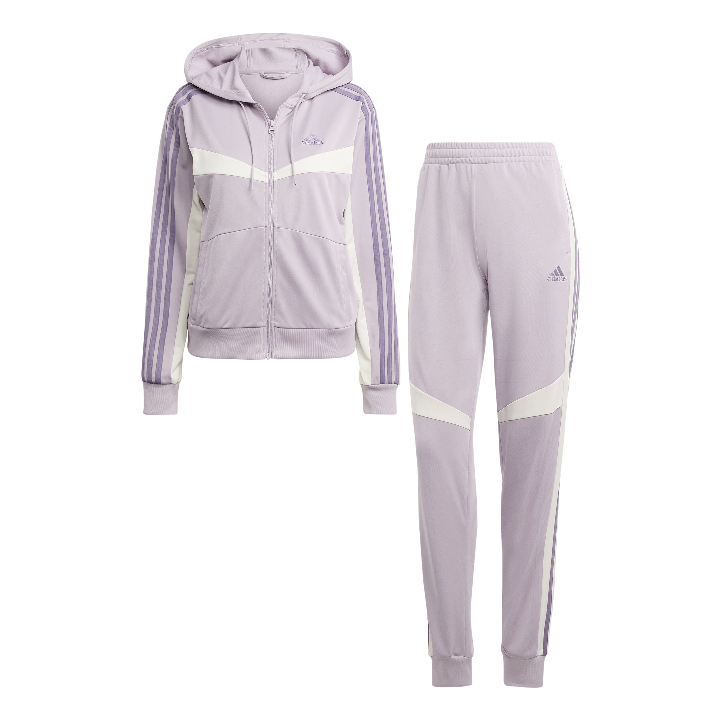 Buy adidas Boldblock Trainingspak Dames Mauve Wit online Tennis Point BE