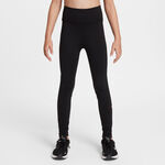 Nike Kleding Nike Dri-FIT One All Over Print Tight Meisjes-Zwart,Pink