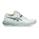 ASICS Tennisschoenen ASICS Gel-Resolution X Allcourt Schoen Dames-Wit,Blauw-grijs