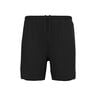 Essential 6in 2in1 Hardloopshorts Heren-Zwart