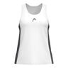 Club 25 Tech Tanktop Dames-Donkerblauw,Wit