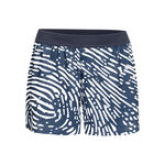 BIDI BADU Kleding BIDI BADU Fingerprint Printed 2in1 Shorts Dames-Donkerblauw,Wit