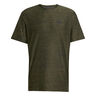 Training Essential Stretch T-shirt Heren-donkergroen