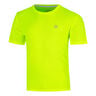 Solid T-shirt Heren-neongeel