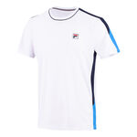 Fila Kleding Fila Gabriel T-shirt Heren - wit, veelkleurig