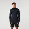 Borg Midlayer Half Zip Sweatshirt Heren-Zwart