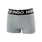 Nike Kleding Nike Pro 3in Short Voor Tennisballen Dames-Grijs,Zwart