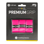 Tennis-Point Overgrips Tennis-Point Premium Grip Verpakking 3 Stuks-Pink