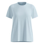 Odlo Kleding Odlo Zeroweight Chill-Tec Hardloopshirt Dames-lichtblauw