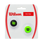 Wilson Toebehoren voor rackets Wilson Blade Pro Feel Blade Demper Verpakking 2 Stuks-Zwart,Groen