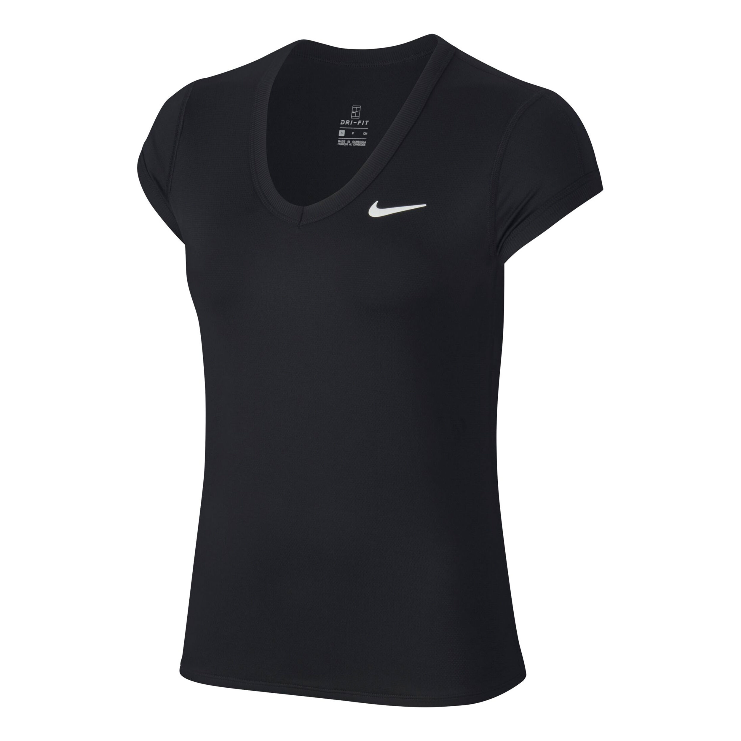 Nike court sale dry shirt dames