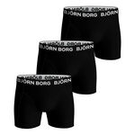 Bj&ouml;rn Borg Kleding Bj&ouml;rn Borg Stretch Boxershort Verpakking 3 Stuks Heren-Zwart