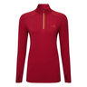Core Thermal 1/2 Zip Hardloopshirt Dames-Rood
