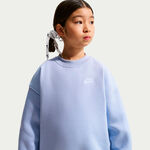 Nike Kleding Nike Sportswear Club Fleece Oversized Crew Sweatshirt Kinderen-blaugrau
