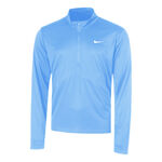 Nike Kleding Nike Pacer Half-Zip Longsleeve Hardloopshirt Heren-lichtblauw