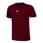 Quiet Please Kleding Quiet Please Create Receiver Hori T-shirt Heren-Wijnrood,Veelkleurig