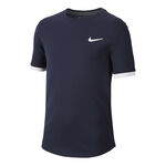 Nike Kleding Nike Court Dry T-shirt Jongens - donkerblauw, wit