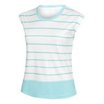Limited Sports Kleding Limited Sports T-shirt Dames-Wit,Turkoois